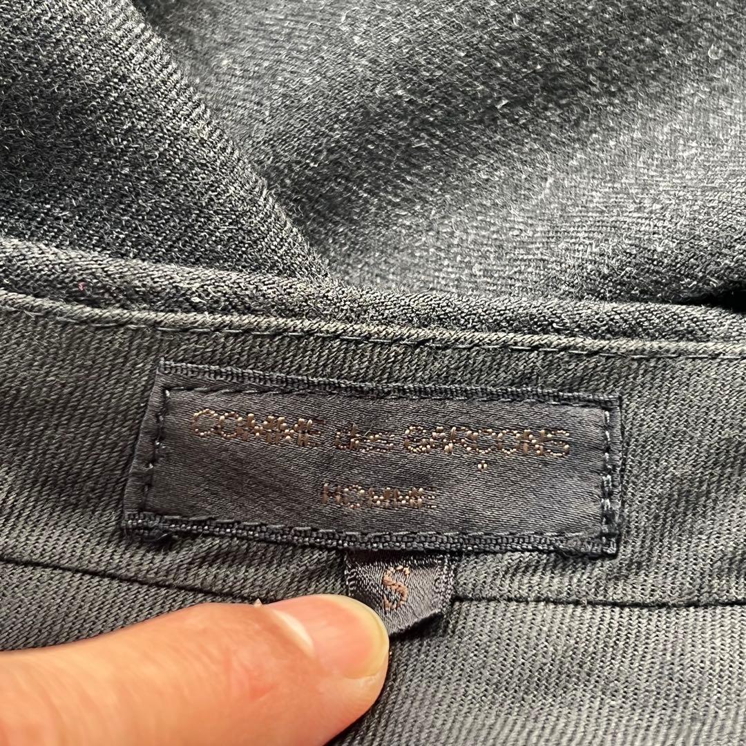 90's コムデギャルソンオム 田中オム ウールスラックス ブラック