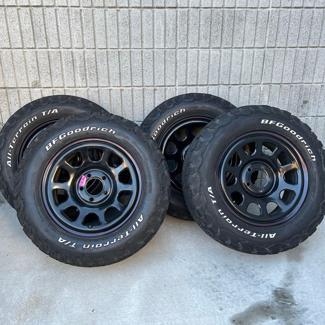 BFグッドリッチ デイトナSS ホイールセット　16インチ　RAV4 デリカD5