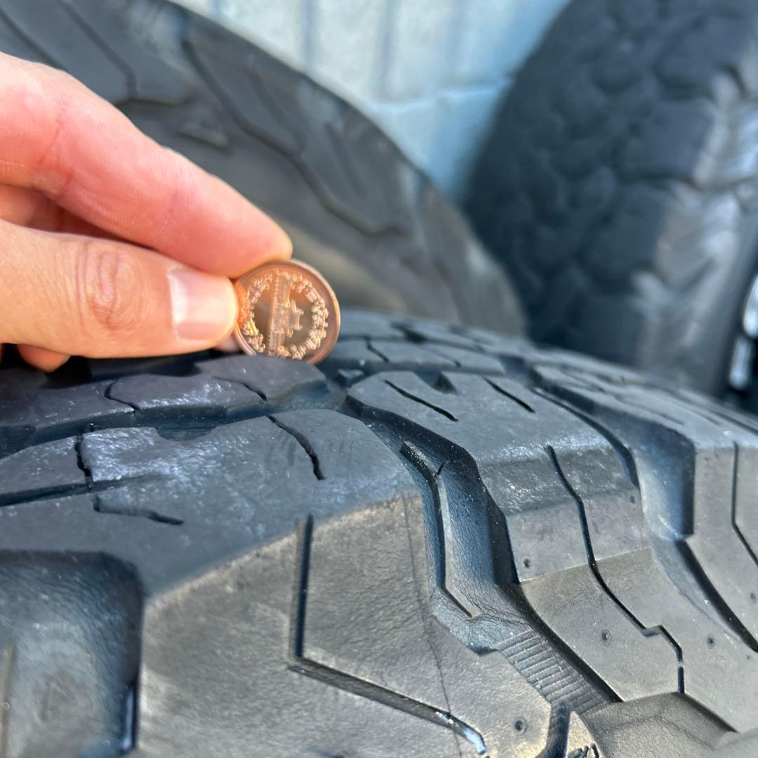 BFグッドリッチ デイトナSS ホイールセット　16インチ　RAV4 デリカD5