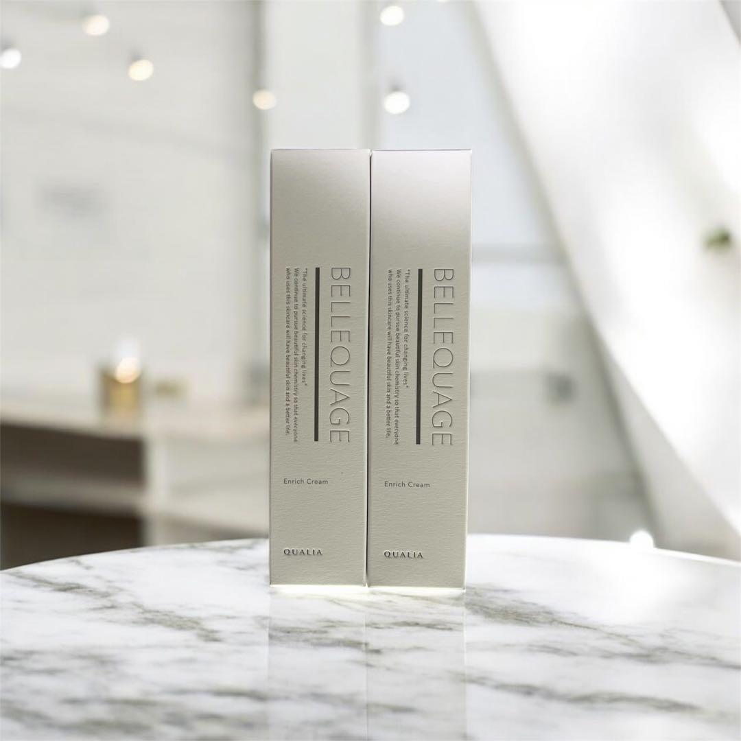 クオリア　BELLEQUAGE 化粧水、クリーム、エッセンス2本ずつセット