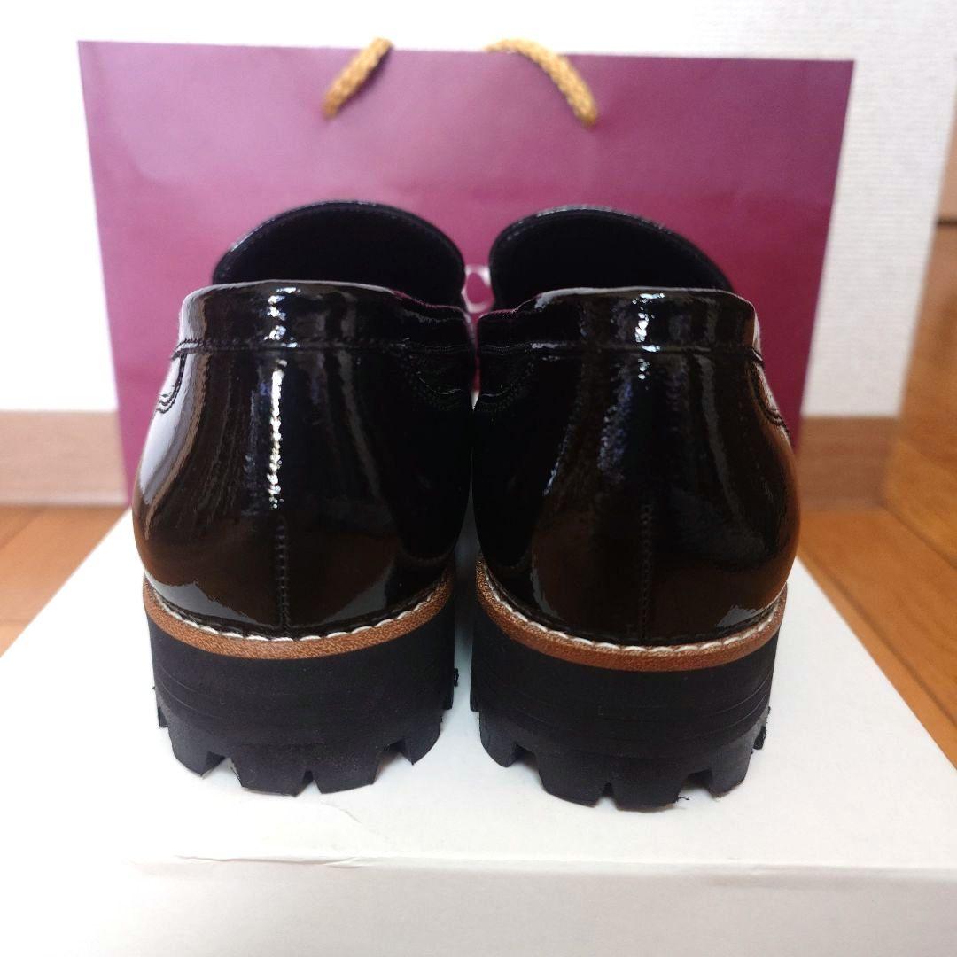 ★美品★バークレー　タッセル　ローファー　黒　23cm