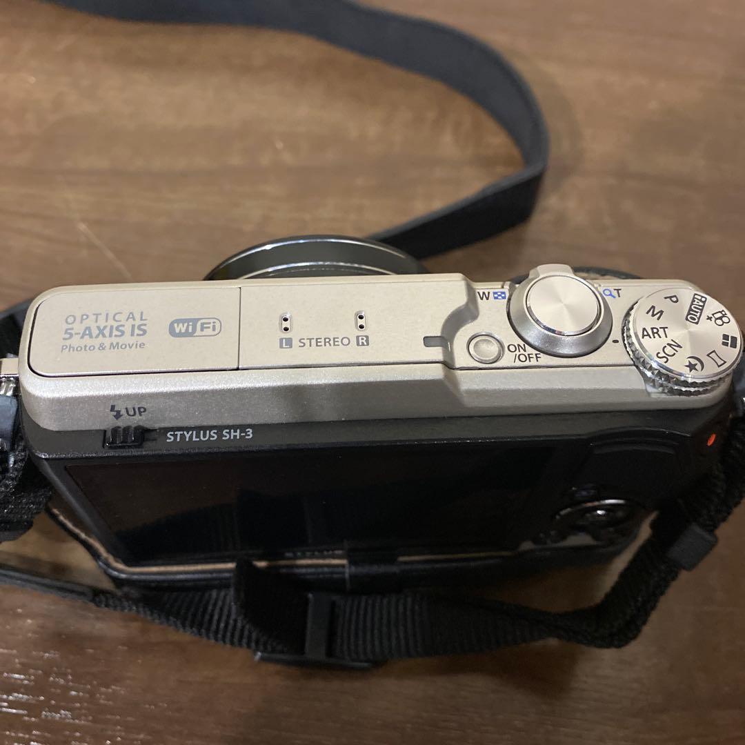 OLYMPUS STYLUS SH-3 シルバー　ジャンク