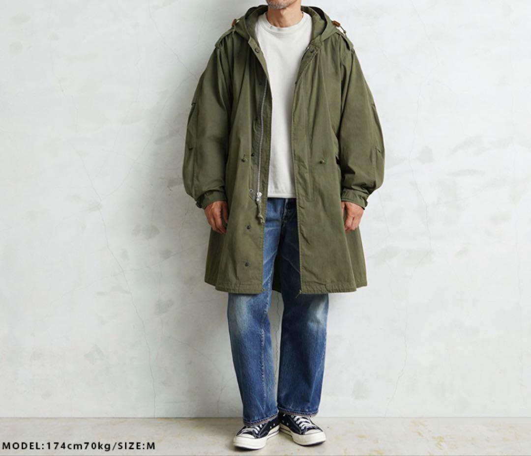 WAIPER米軍M-51フィッシュテールパーカーモッズコートWP1109オリーブ