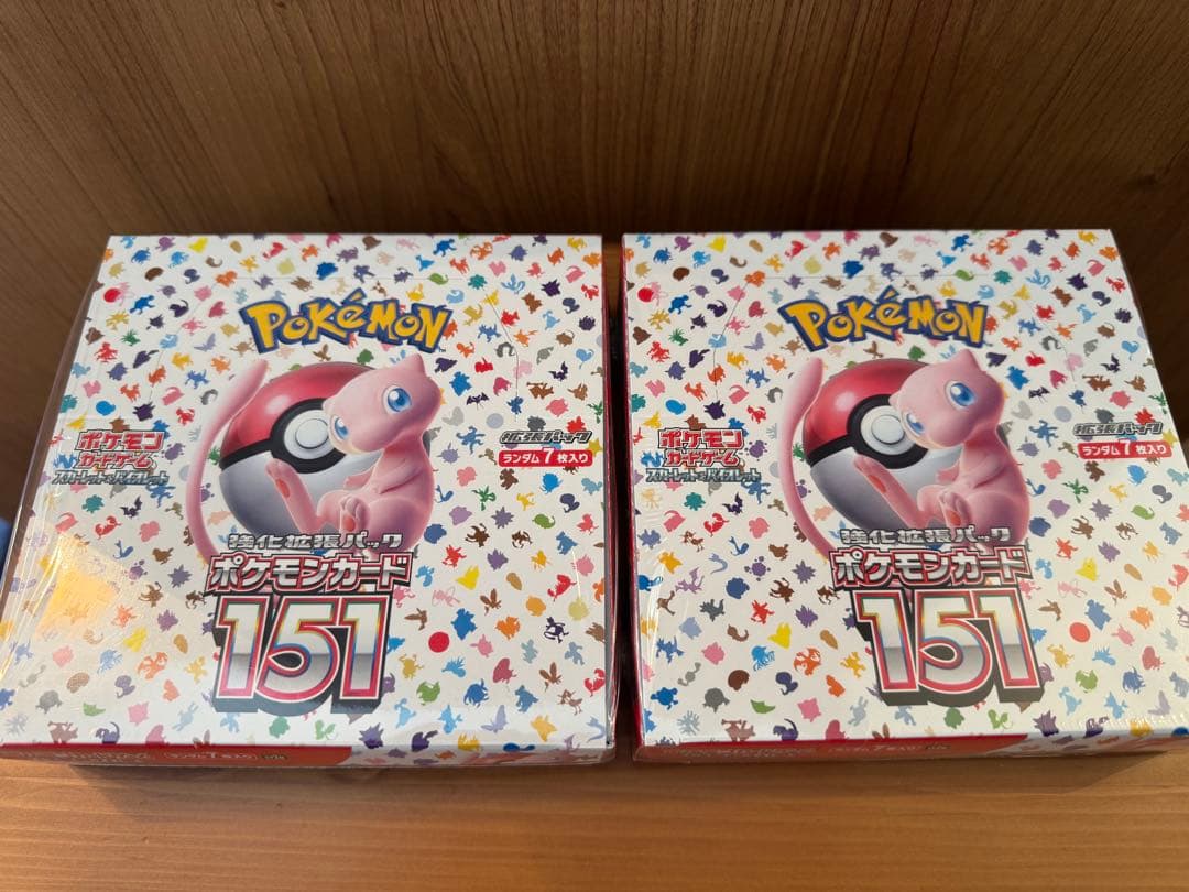 ポケモンカードゲーム 151 未開封BOX(シュリンク付き)
