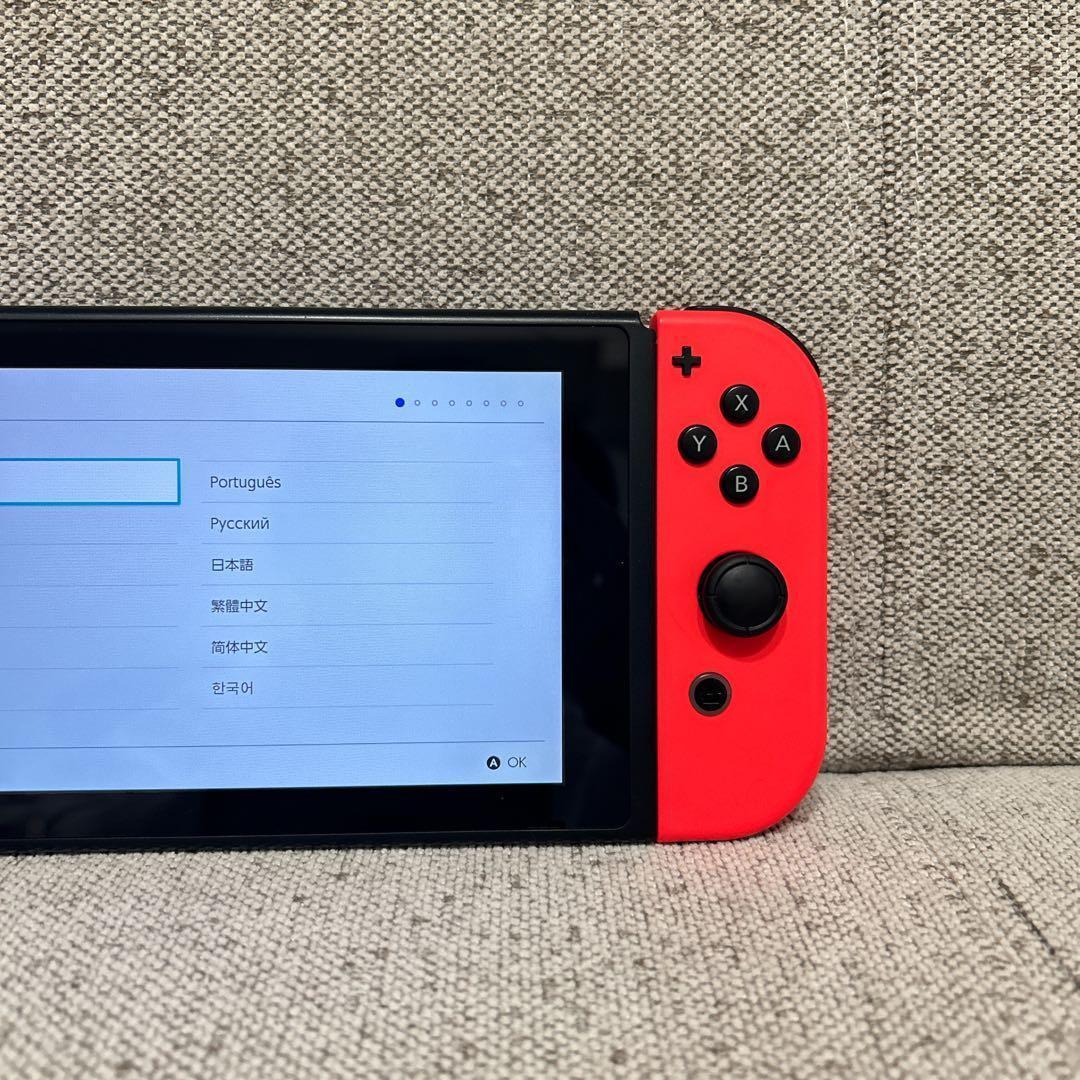 yuki Nintendo Switch 本体 ネオンブルー/レッド 美品