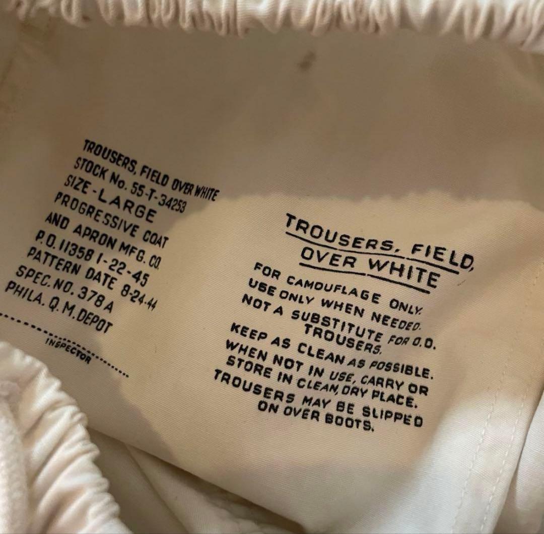 40s U.S. Army Camo アメリカ軍 スノーカモパンツ