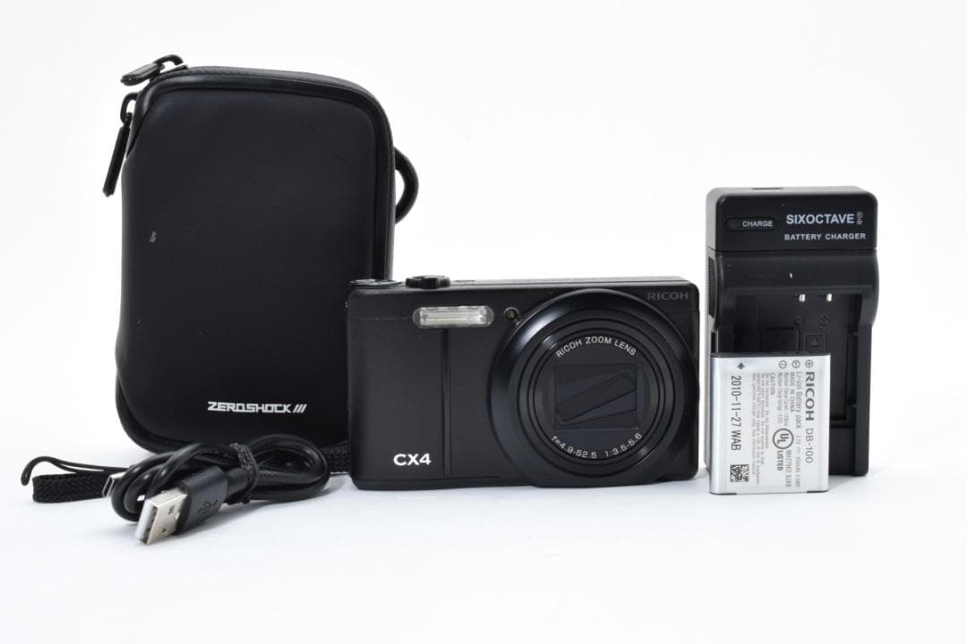 ■ 美品 ■ リコー　RICOH CX4 ≪安心の動作確認済品≫