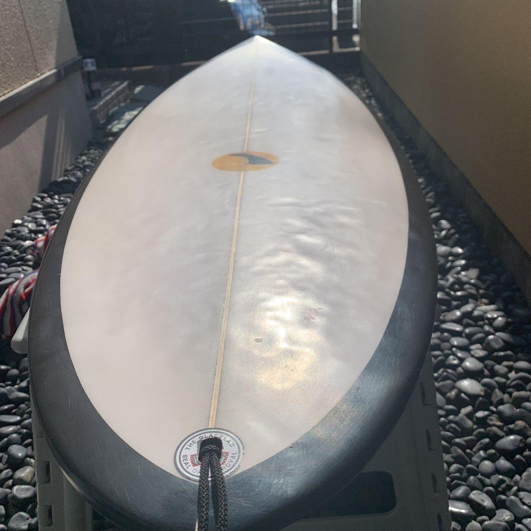 5.7 ショートボード　シングルフィン　the glasslab