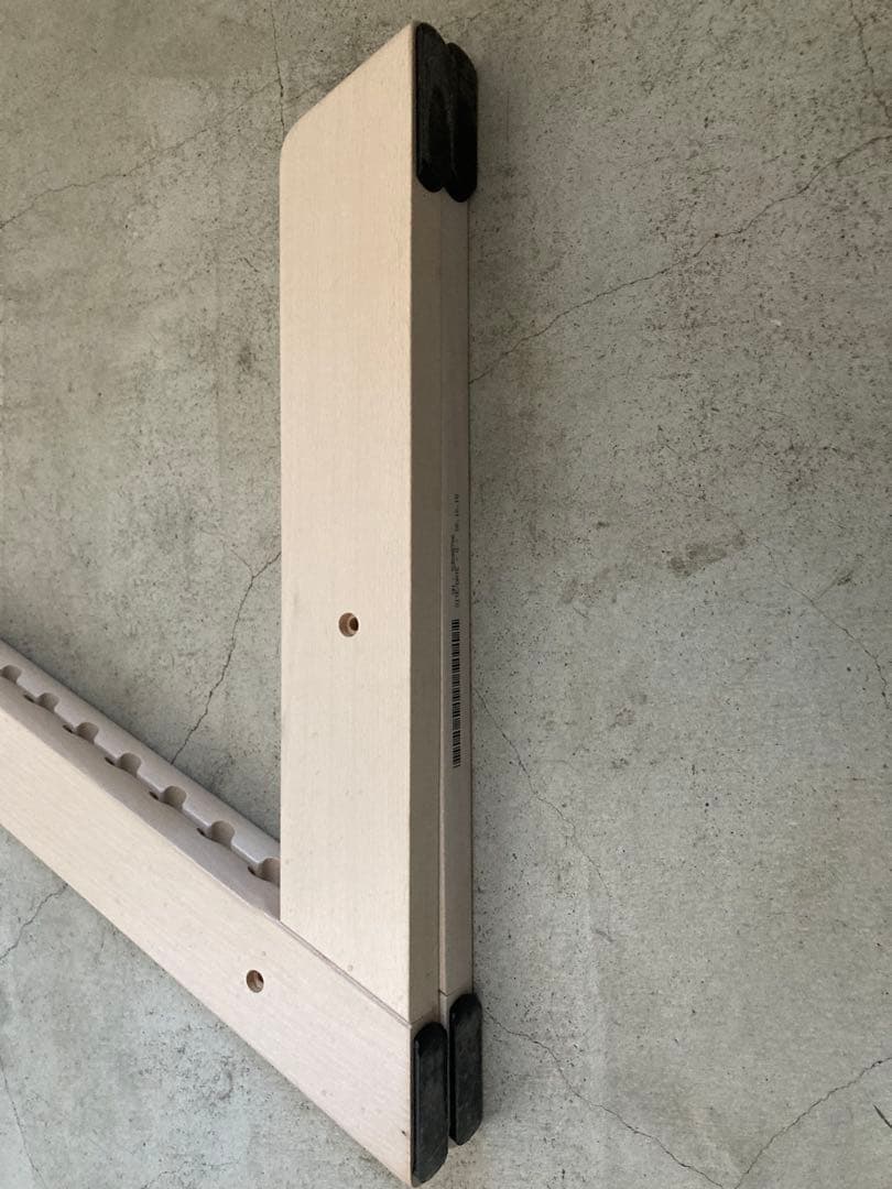 ストッケ　トリップトラップ　ホワイトウォッシュ　ベビーセット付　S/N4