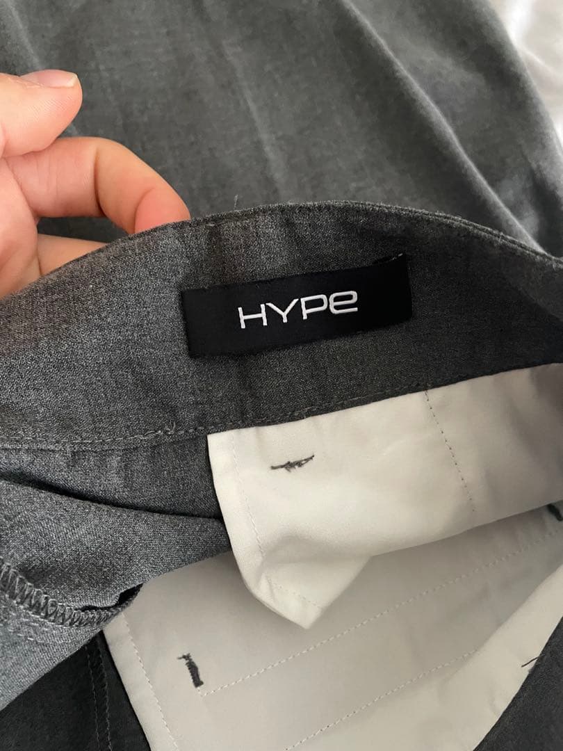 【期間限定セール】 HYPE kyoto wide flared slacks