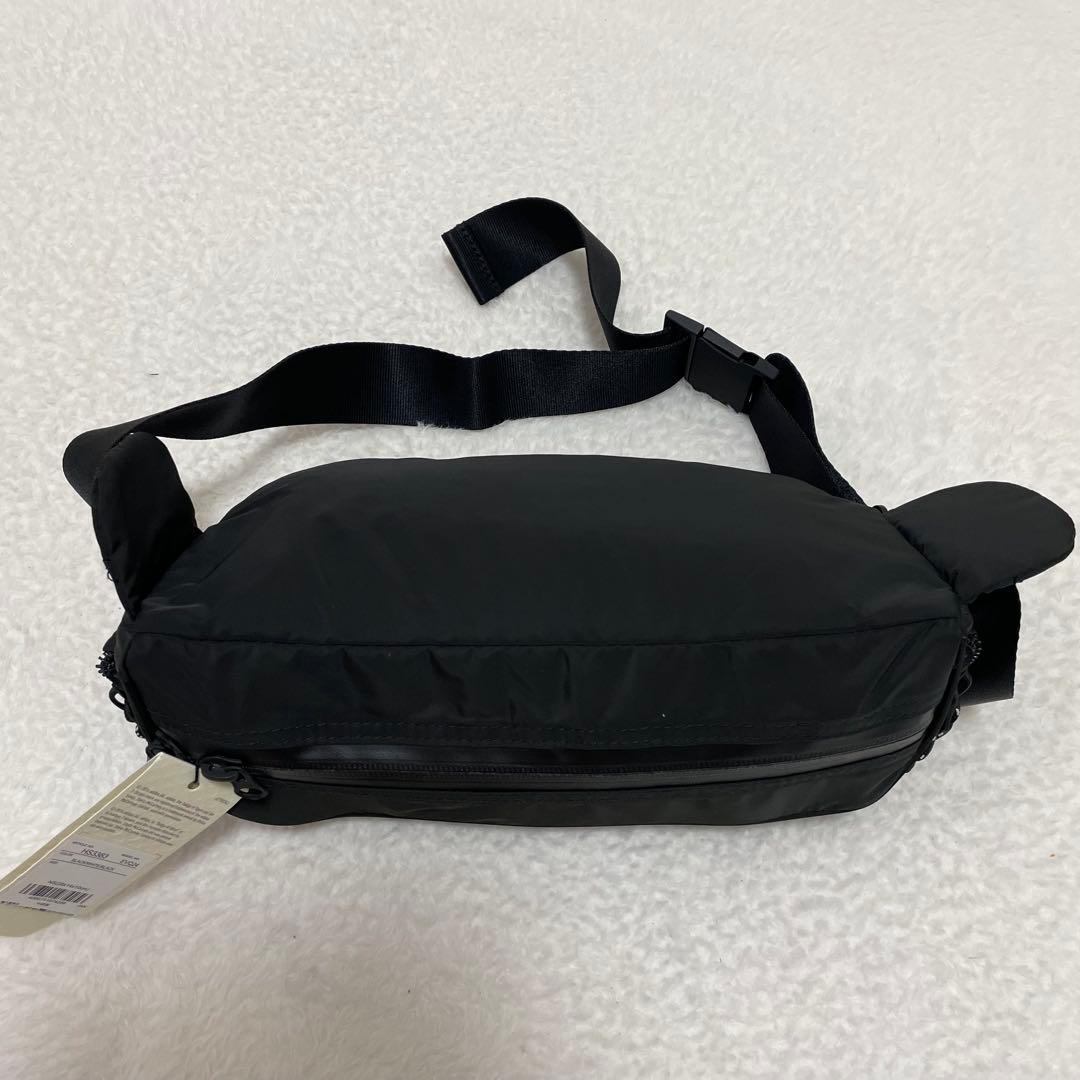 未使用✨アディダスバイステラマッカートニー　ボディバッグ　バムバッグ　ブラック