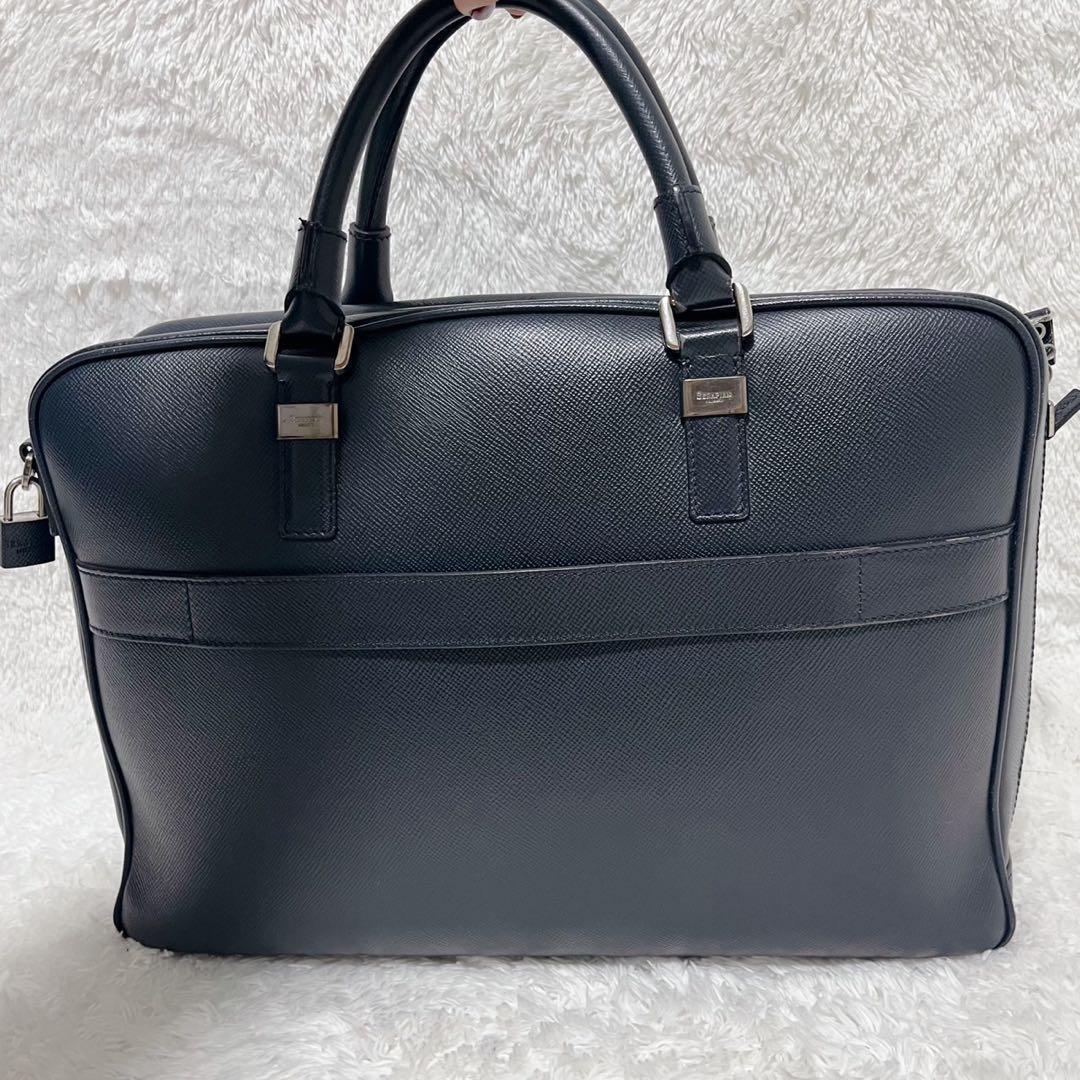 SERAPIAN 2way ビジネスバッグ サフィアーノレザー A4 PC収納