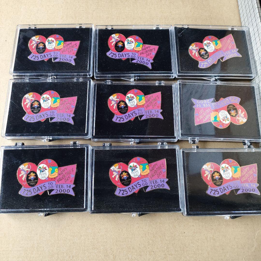 リンゴ　長野オリンピック ソルトレイクオリンピック ピンズ コラボピンバッジ