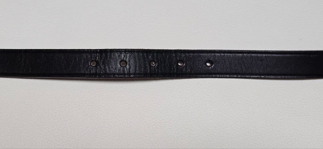 イッセイミヤケ1990年代レザーベルト　ウエスト62~72cm