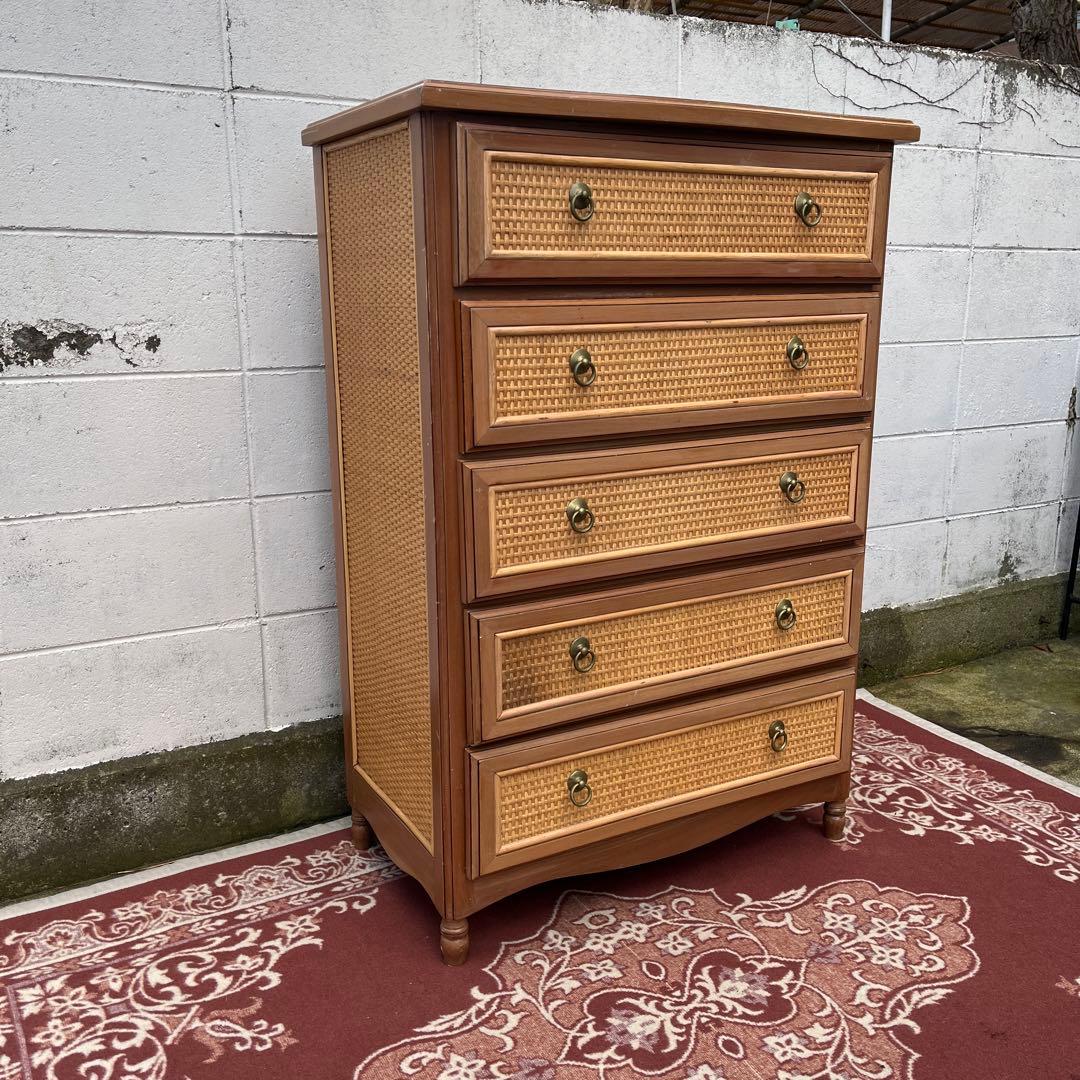 高品質◾️ 横浜Kazama カザマ 引き出し5杯 チェスト 収納棚 整理棚