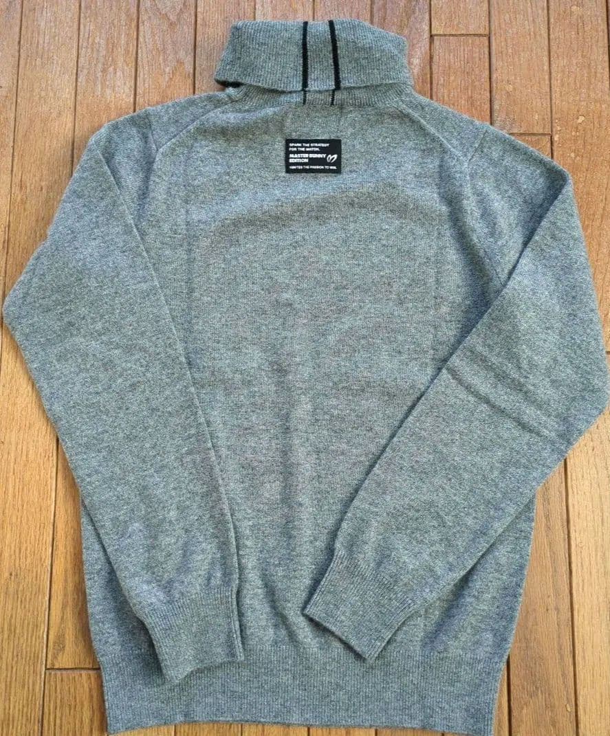 マスターバニー　カシミヤ100%タートルネックセーター【サイズ0】