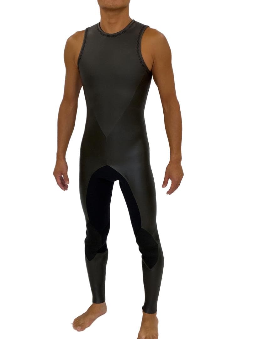 在庫1点物 クラシック3×3mｍバックジップ ロングジョン MLサイズ