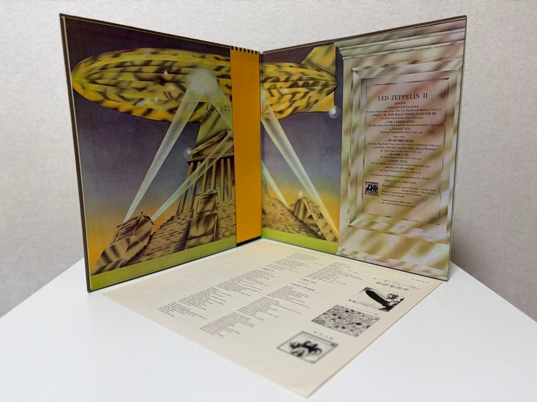 【帯付き】レッド・ツェッペリン 日本盤4枚セット