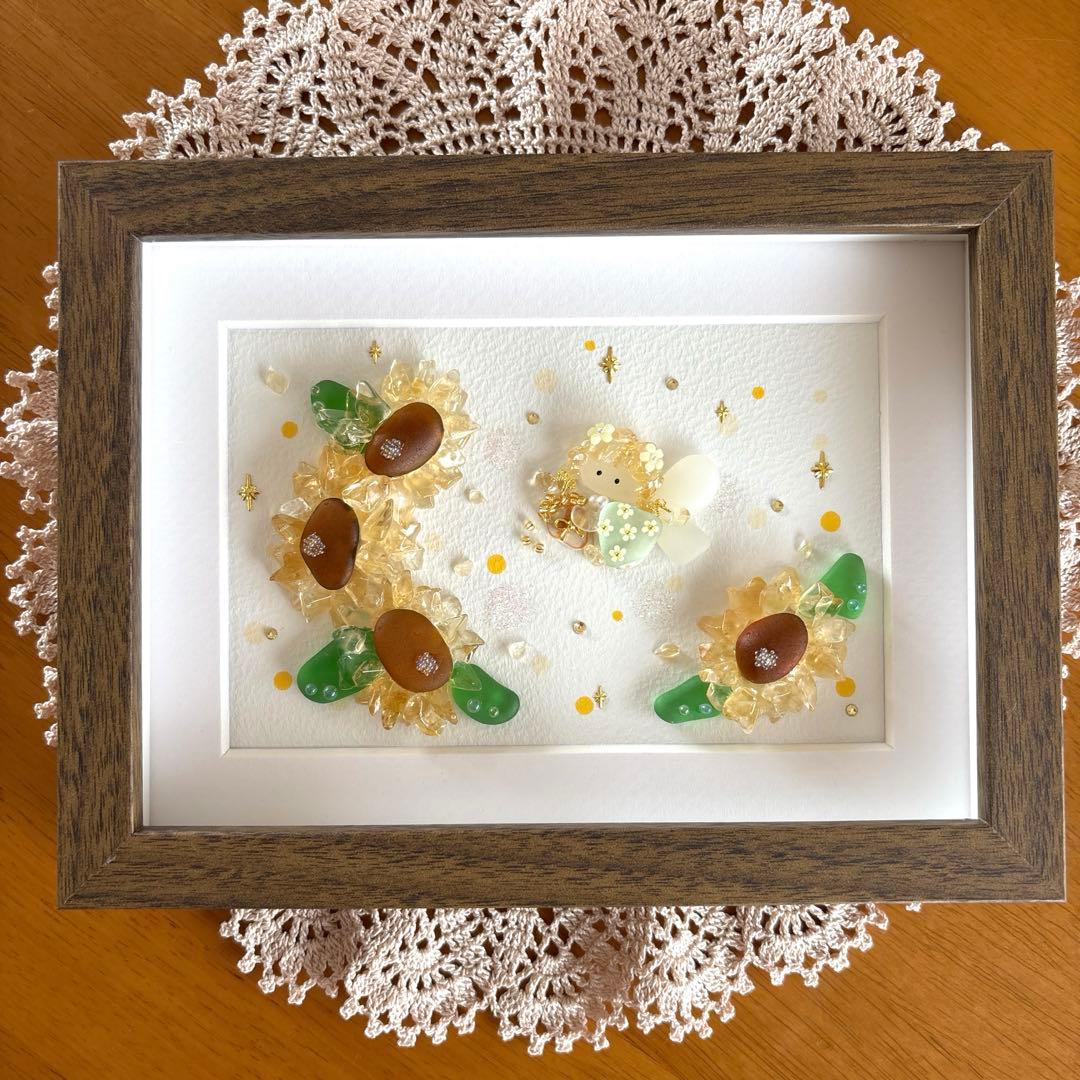 シーグラスアート❁七夕の出会い…♡❁