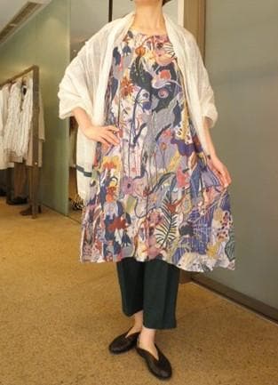 JURGENLEHL ヨーガンレール ラミープリントチュニック