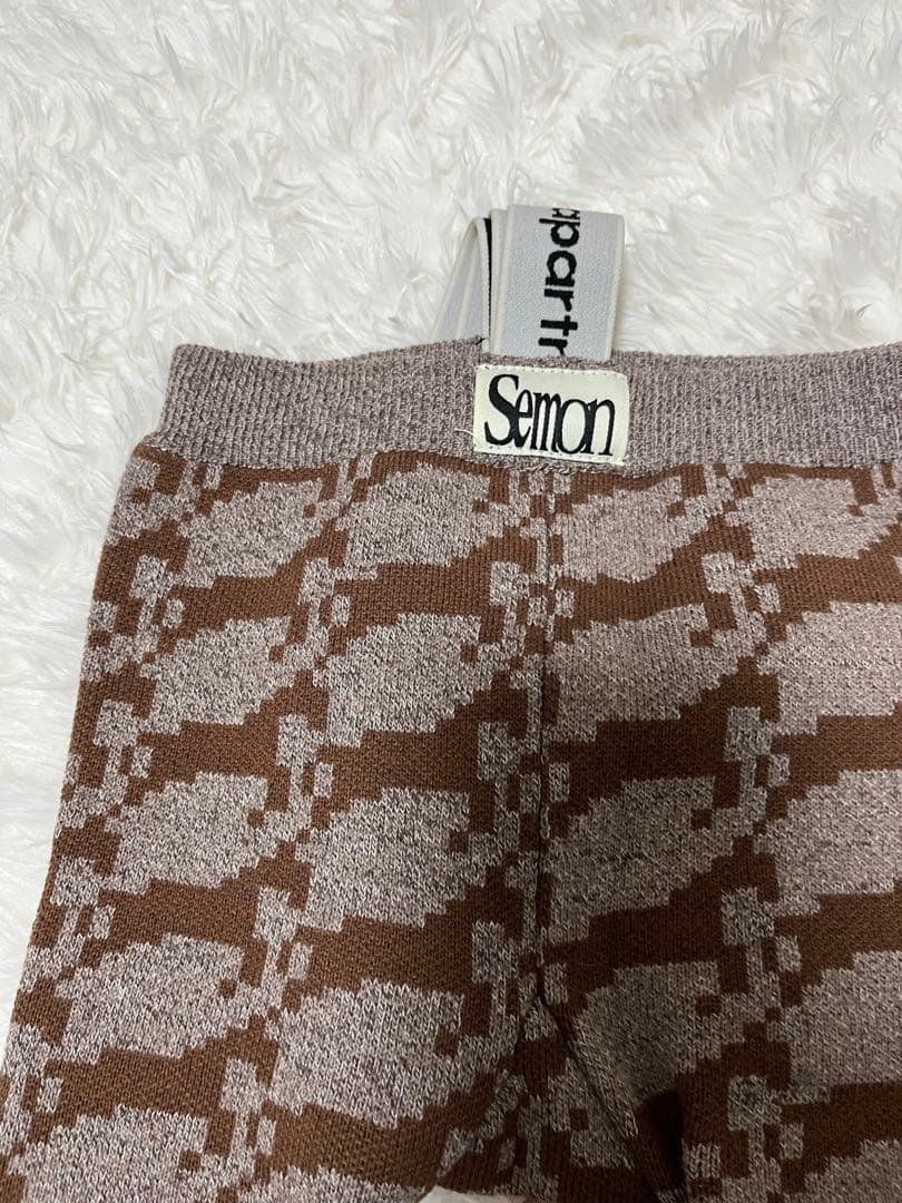 semon horse leggings 0-1y セモン　レギンス　ボンネット