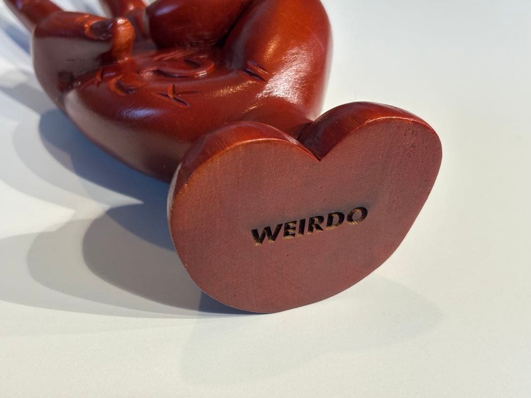 希少品　weirdo ディスプレイ　置物　木製