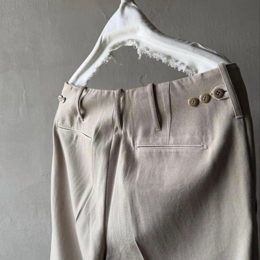 か*す様 25AW MAATEE&SONS CHINO TROUSER SILK