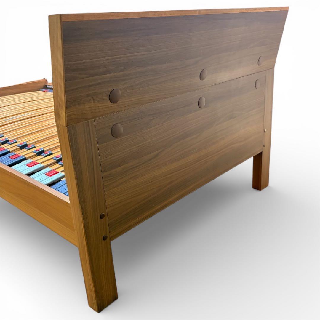 カリモク シングルベッド＋ヒュルスタ製ウッドスプリング＋カリモク マットレス