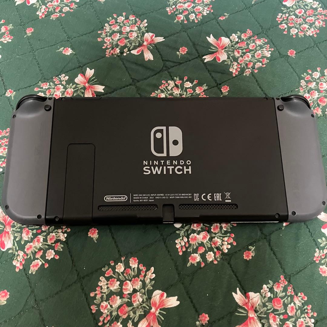 【強化版】Nintendo Switch ニンテンドースイッチ　グレー