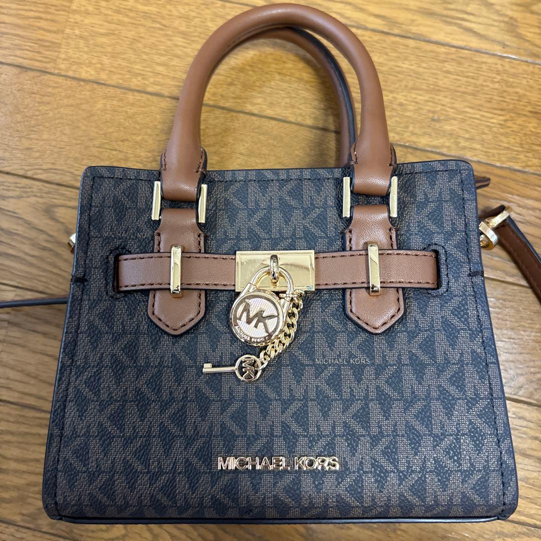 Michael Kors ブラウン ショルダーバッグ