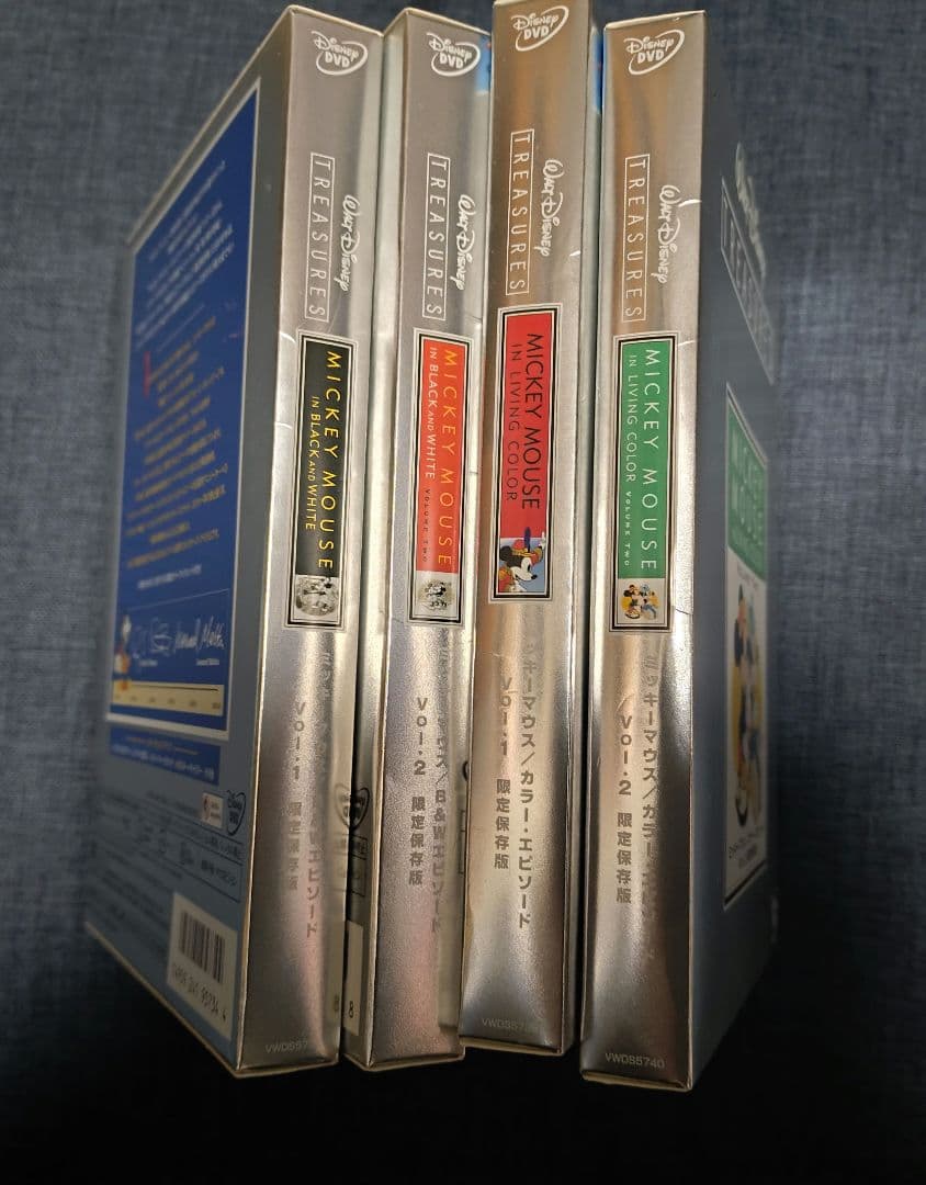 ミッキーマウス/B&W エピソード 1,2 カラーエピソード 1,2セット