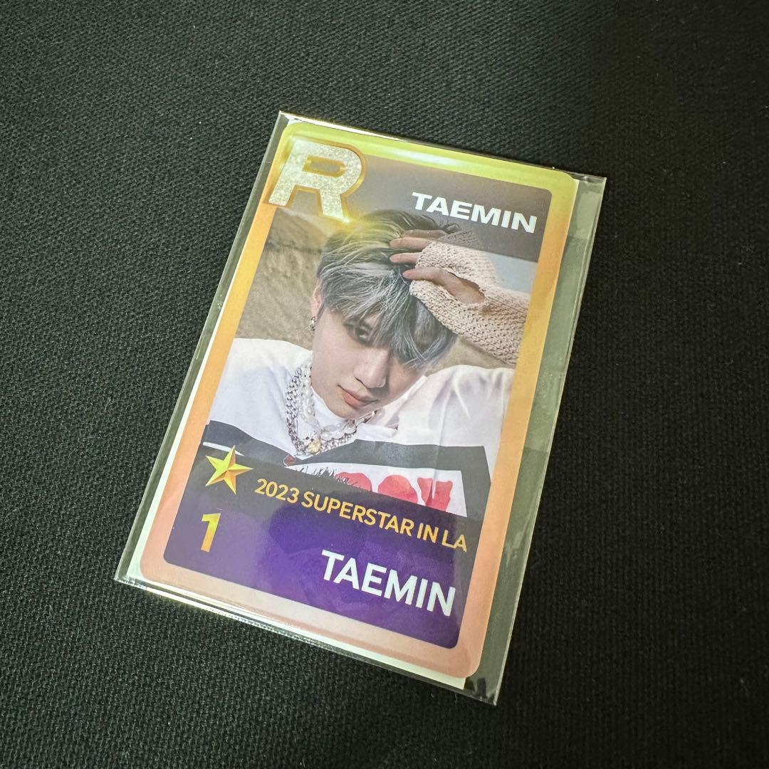 SHINee superstar LA テミン トレカ