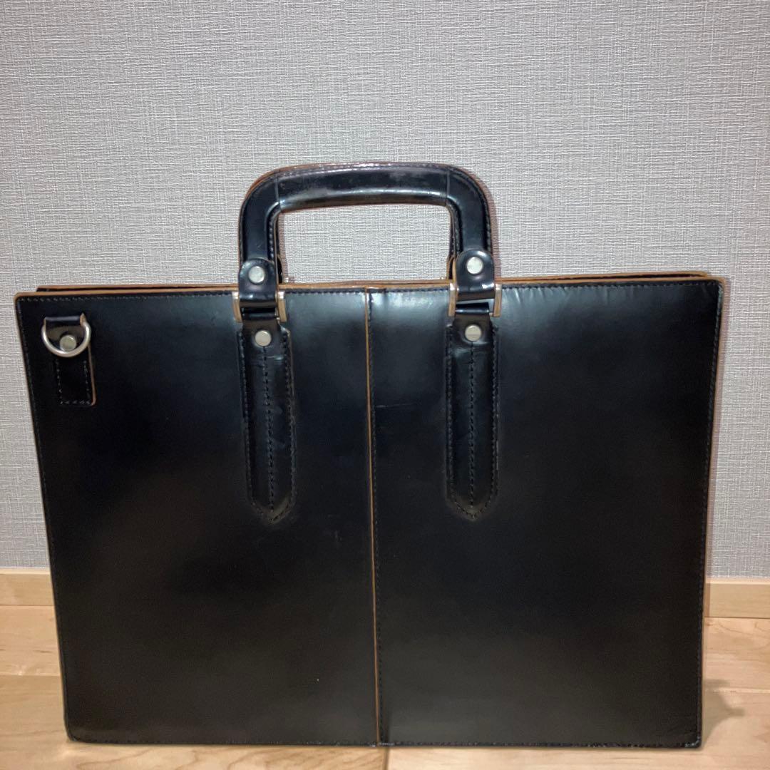 コンプレックス ガーデン　枯淡　ビジネスバッグ　ショルダーベルト付　ブラック