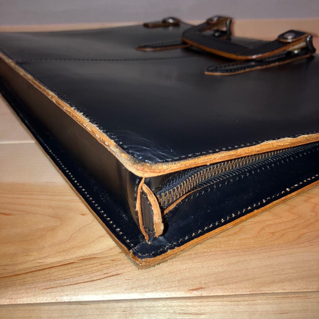 コンプレックス ガーデン　枯淡　ビジネスバッグ　ショルダーベルト付　ブラック