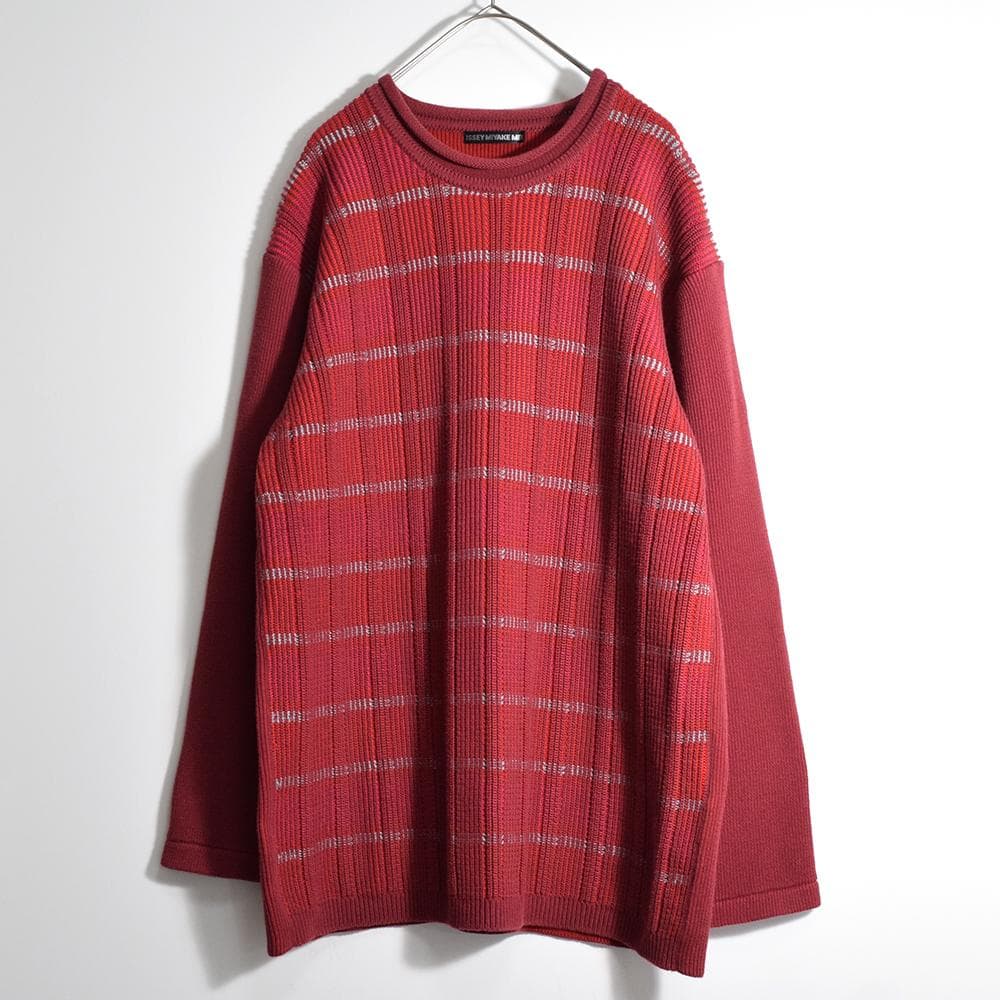 17SS ISSEY MIYAKE MEN コットン デザイン ニット 3