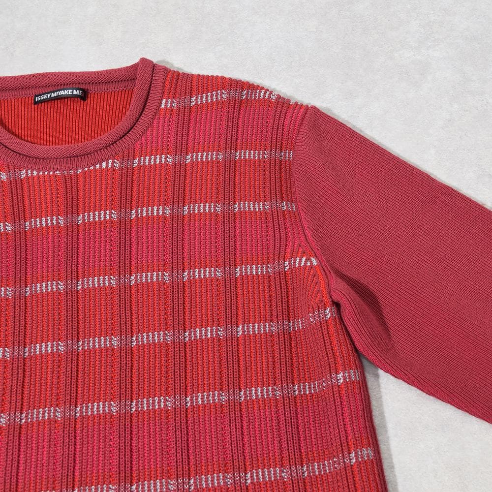 17SS ISSEY MIYAKE MEN コットン デザイン ニット 3