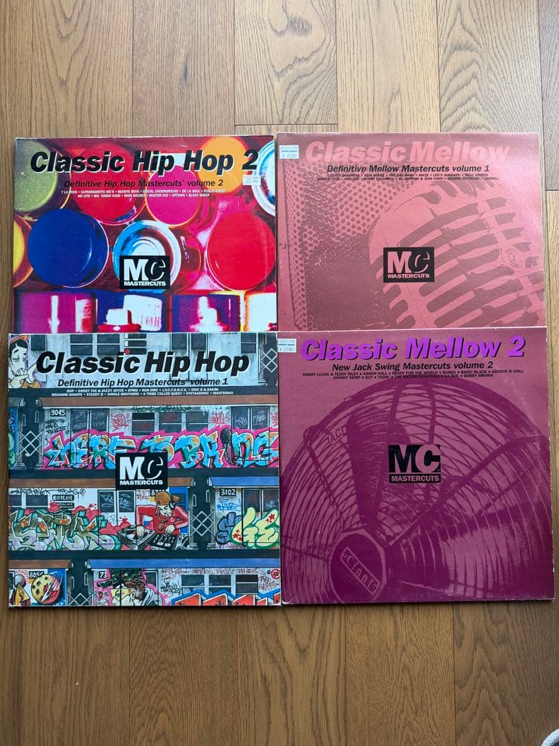 Mastercuts 名作コンピ レコード　4タイトル（各2LP＝8枚）