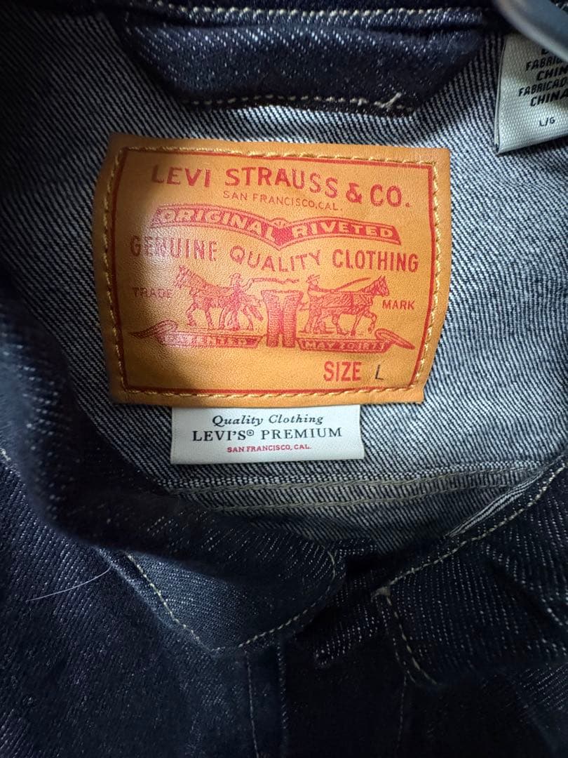 Levis PREMIUM BLACK COLLECTIONセットアップ