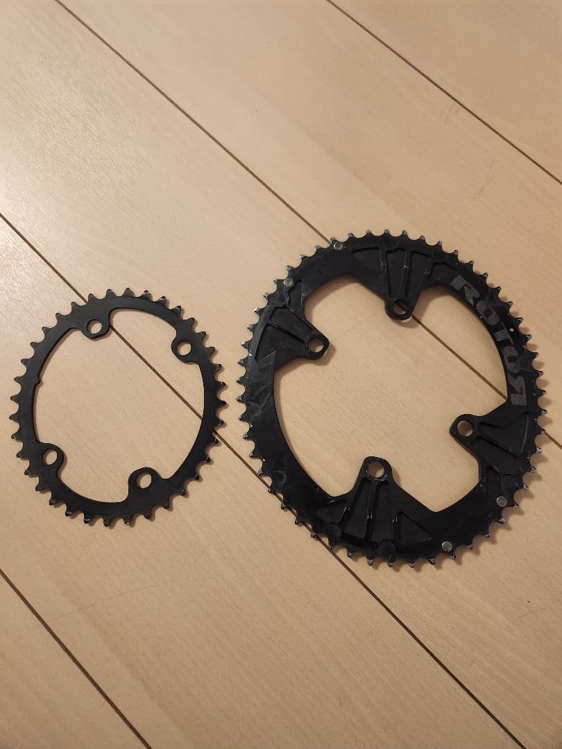 ROTOR 楕円チェーンリング 2枚セット 52-36