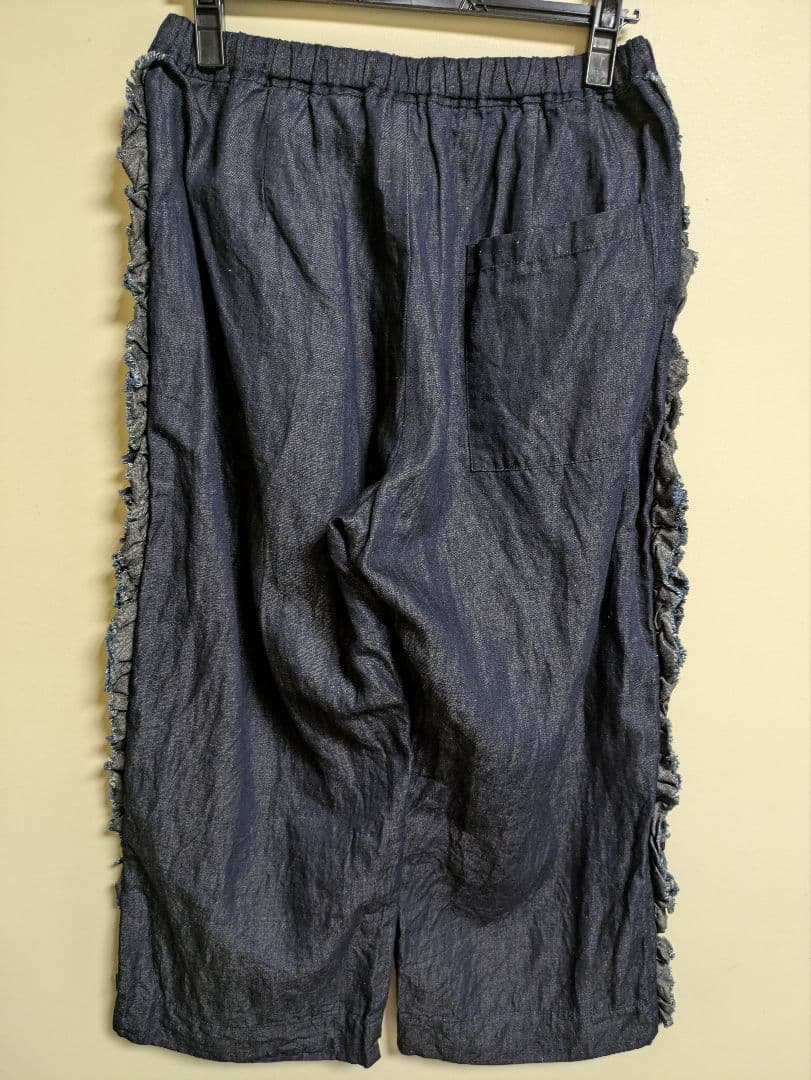 新品未使用！【Gauze#】インディゴビビアンパンツ