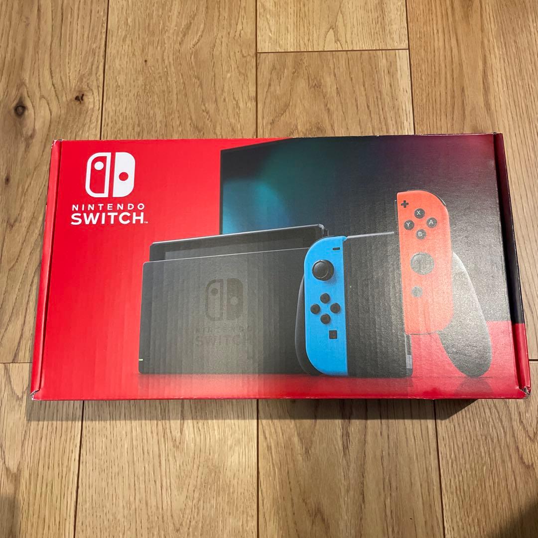 極美品　完品　Nintendo Switch バッテリー継続時間長くなったモデル