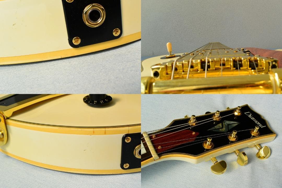 Diamond by Aria 70年代 3PU ビグズビー レスポールカスタム