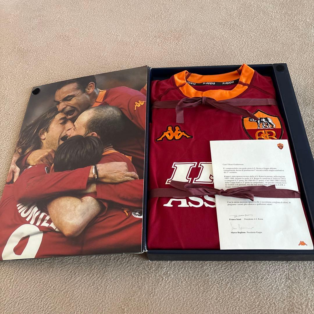 ASローマ　2000-2001 ユニホーム　中田英寿 優勝記念　10000枚限定