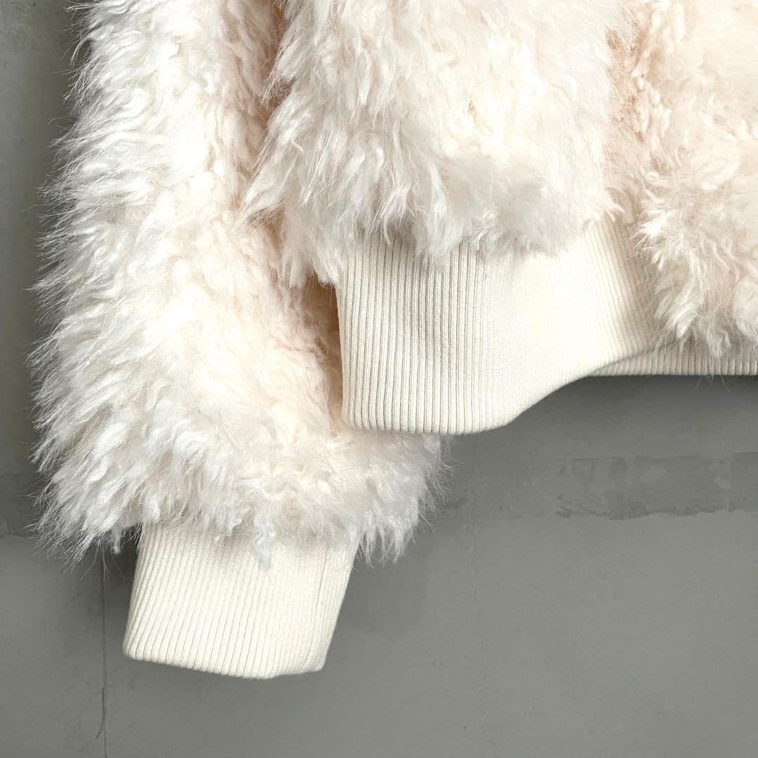 新品タグ付き⭐︎CADUNE カデュネ　ボアブルゾン　川上桃子　ファー　36