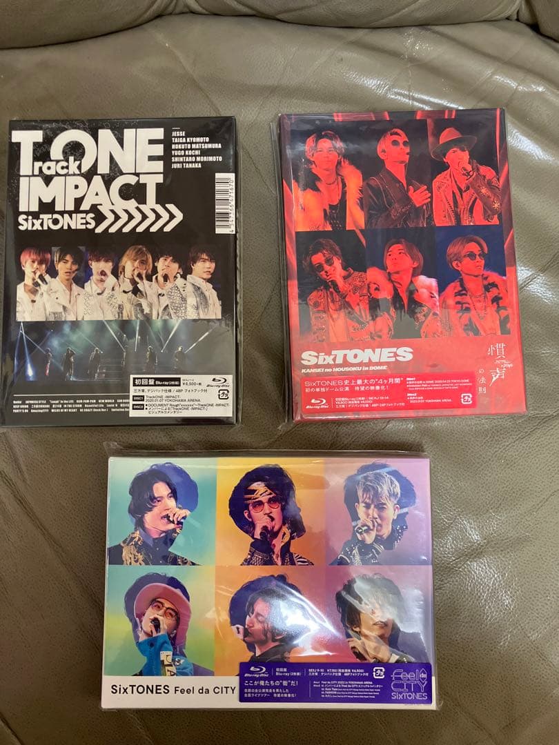 SixTONES CD DVD Blu-ray 12枚セット