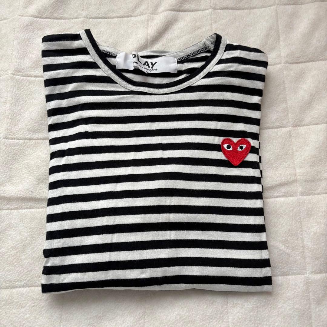 PLAY COMME des GARCONS ギャルソン ボーダー　Tシャツ M