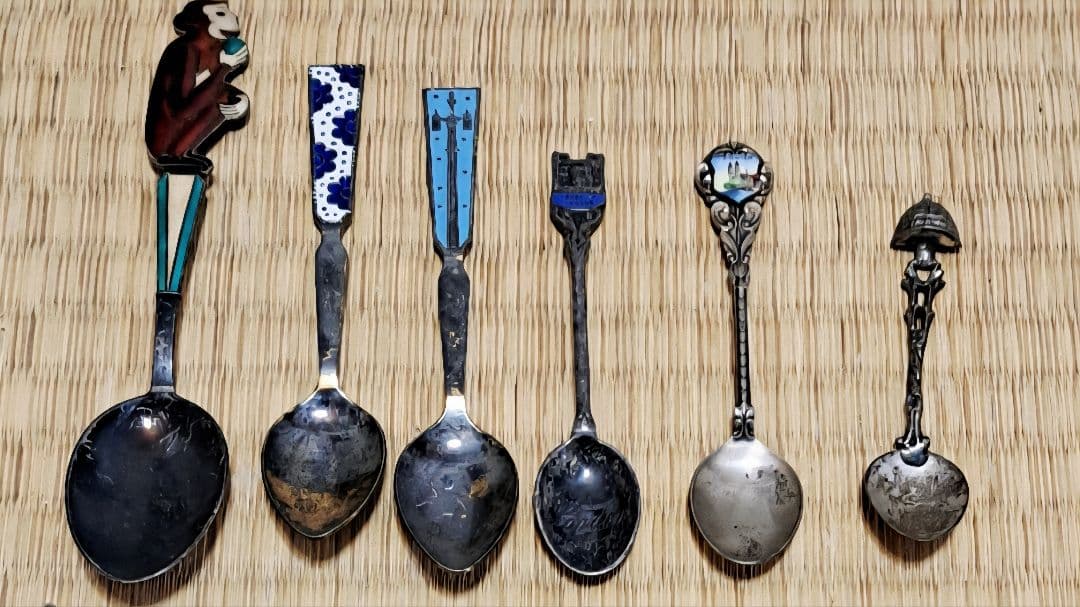 銀製スプーン ヴィンテージ 13本セット 169g