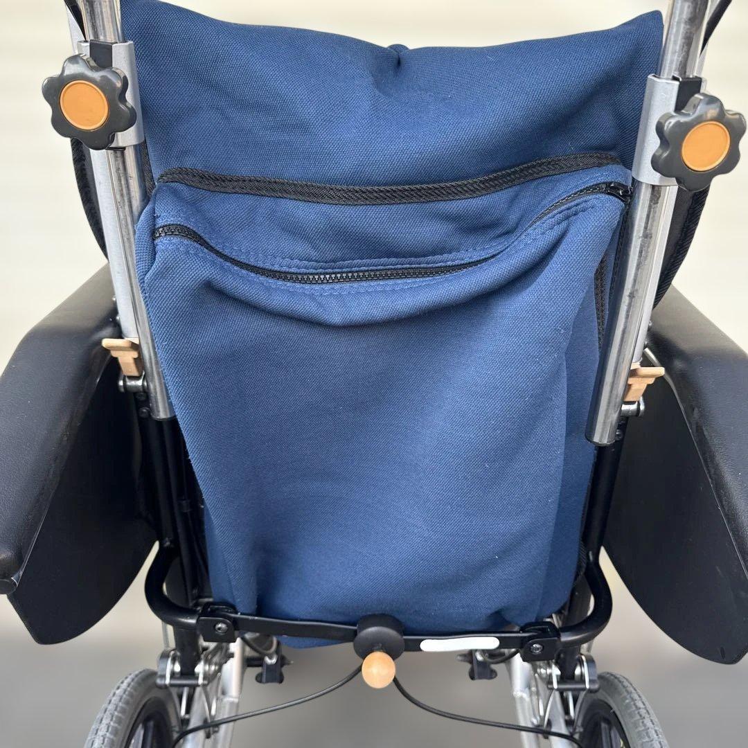 オアシス 介助式 リクライニング車椅子 車いす 折り畳み 介護 松永製作所