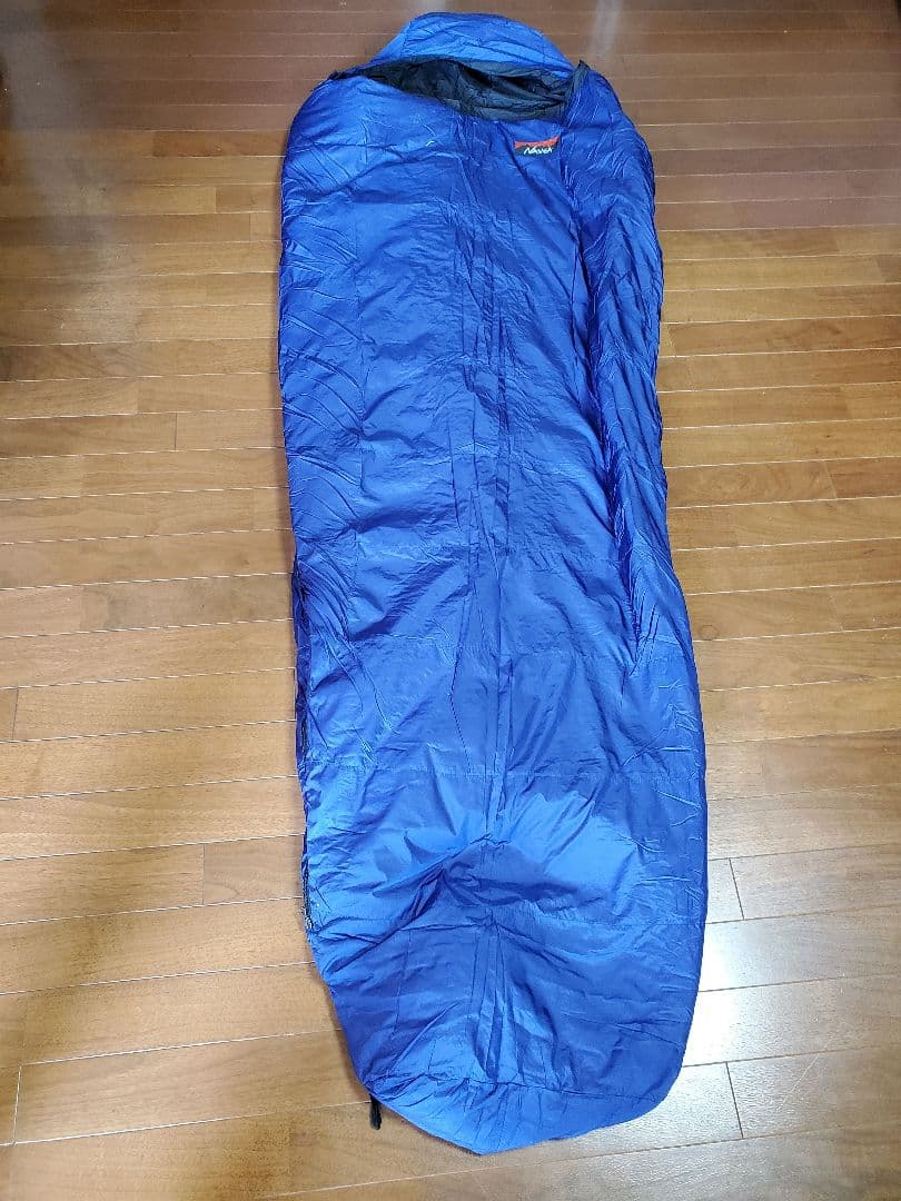 ナンガ NANGA 600 レギュラー マミー型シュラフ　コバルト
