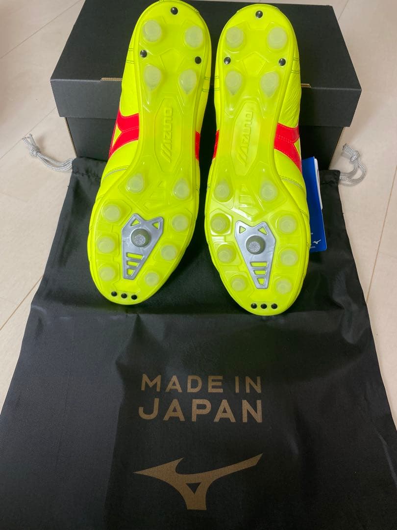 【新品未使用】モレリア2Japan セーフティーイエロー26cm